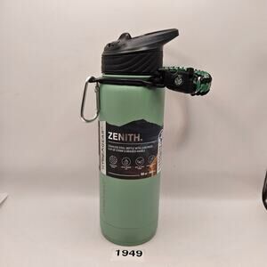 HYDRAGEAR ZENITH 32oz STAINLESS STEEL WATER BOTTLE MATCHA GREEN NWT